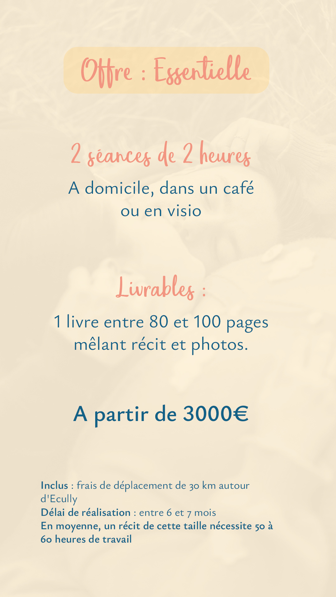 Rêveuse d'étincelles - Tatiana MAURINES - Rédactrice sur Écully, Lyon et la région Rhône-Alpes. Offre récit de famille "Essentielle".